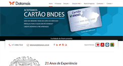 Desktop Screenshot of datamais.com.br
